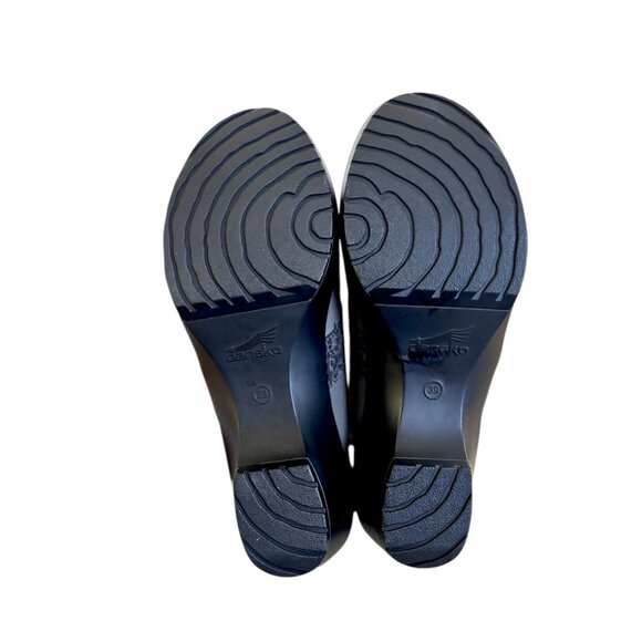 DANSKO GRAY LEATHER CHUNKY COMFORT JESSICA LOAFERS SHOES SZ. 9/39 NEW - Picture 4 of 4